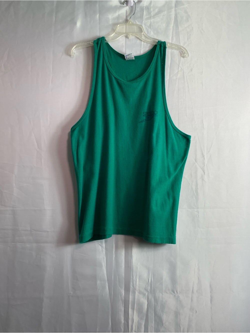Green Sleeveless Tank Top - SPEEDO